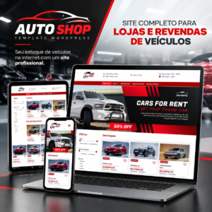 AutoShop - Site para Loja de Veículos e Revendas