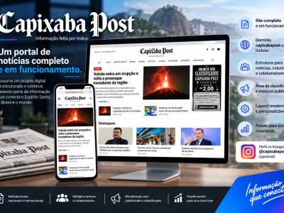Capixaba Post portal de notícias completo à venda