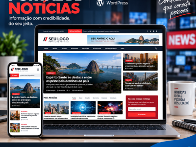 Portal de notícias WordPress profissional - Hospeda2